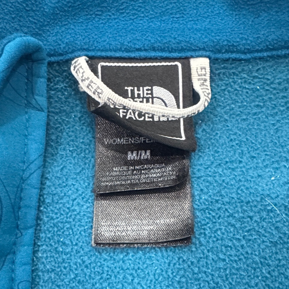 The North Face Teal Full-Zip Shell Jacket size Medium - Picture 3 of 3